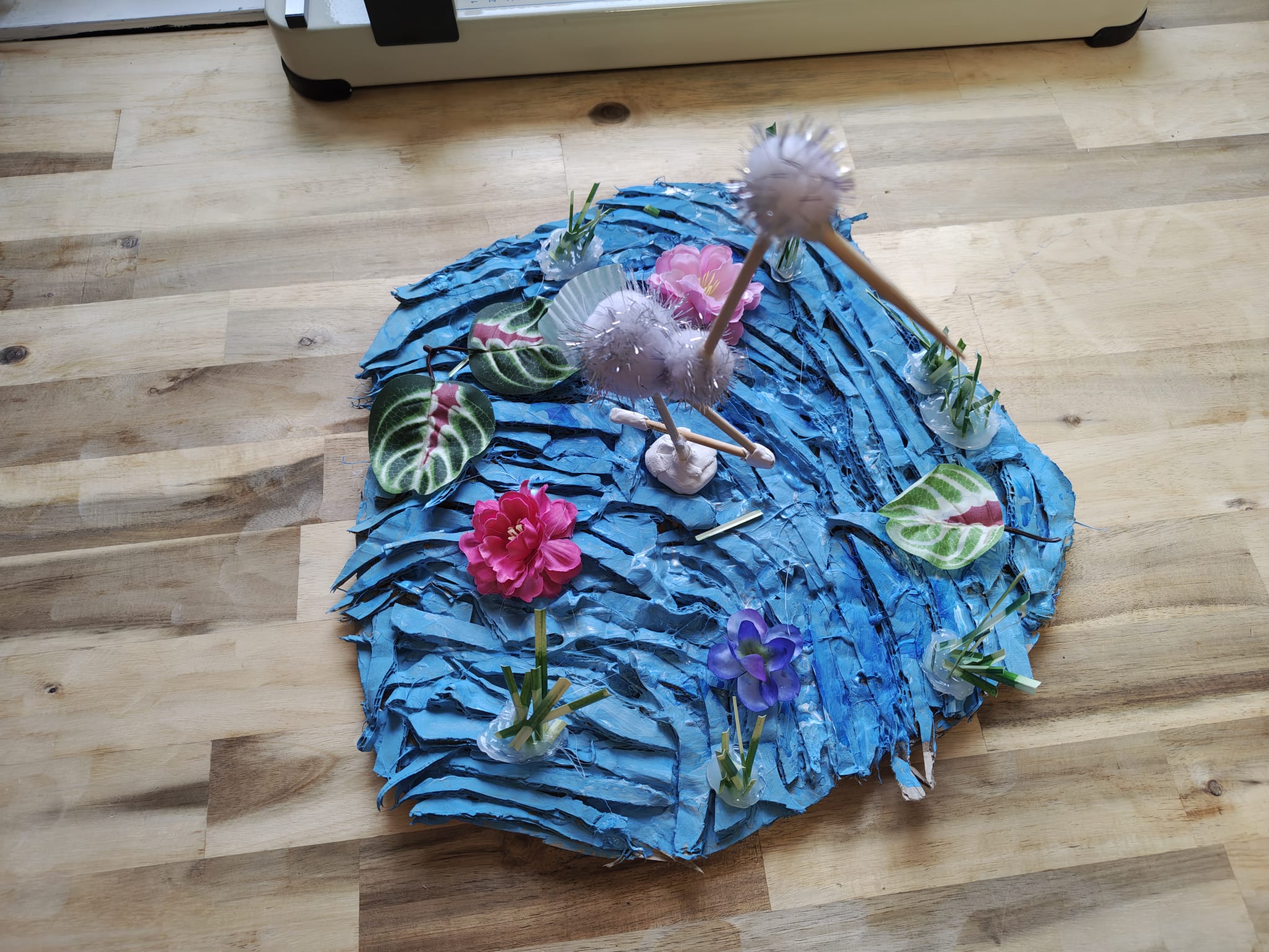 Kreatives Kunstwerk aus der Werkstatt